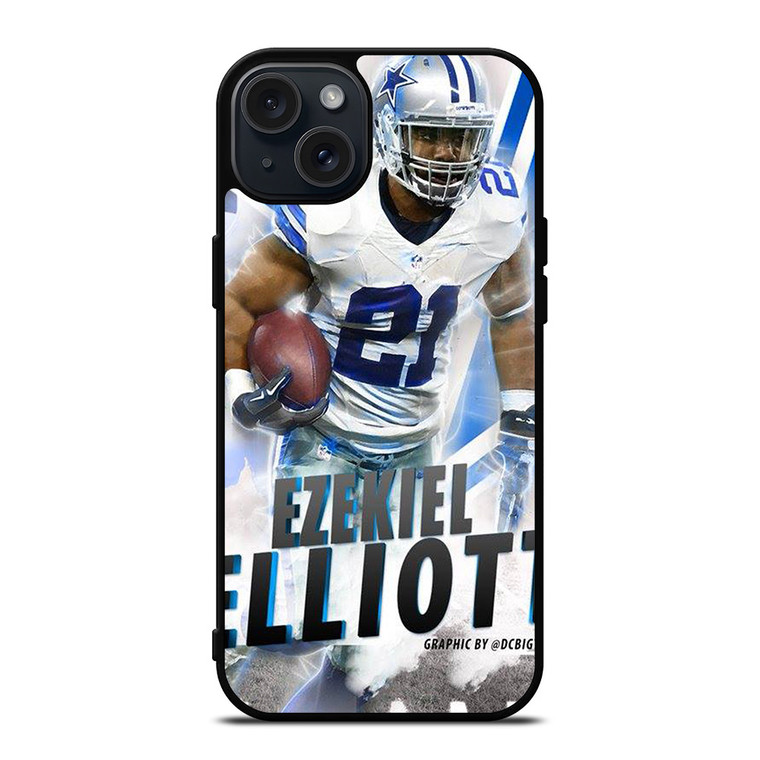 EZEKIEL ELLIOTT DALLAS COWBOYS NFL iPhone 15 Plus Case Cover