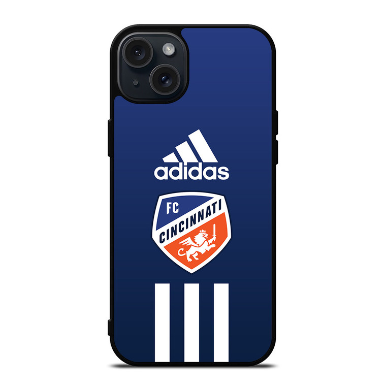 FC CINCINNATI ADIDAS STRIPES iPhone 15 Plus Case Cover