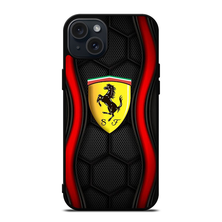 FERRARI CAR LOGO iPhone 15 Plus Case Cover