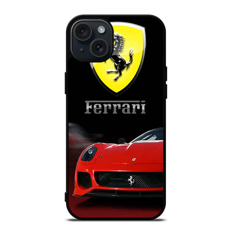 FERRARI RED CAR iPhone 15 Plus Case Cover