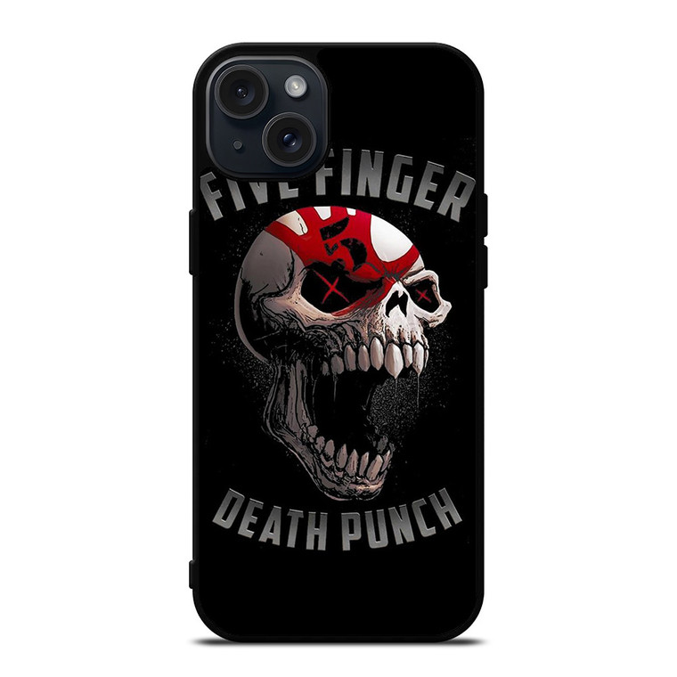 FIVE FINGER DEATH PUNCH SKULL iPhone 15 Plus Case Cover