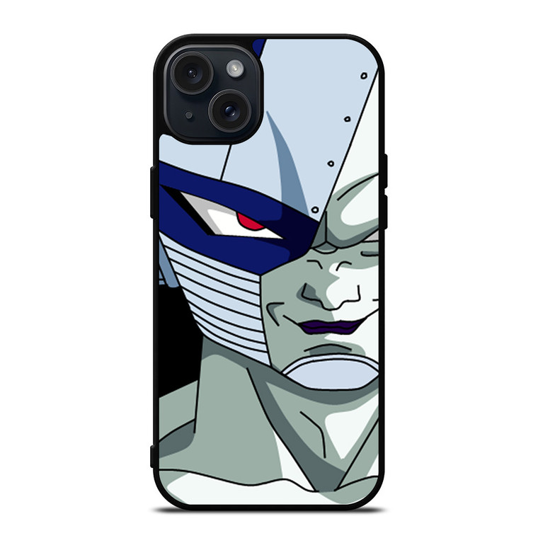FRIEZA ANDROID FACE DRAGON BALL Z iPhone 15 Plus Case Cover