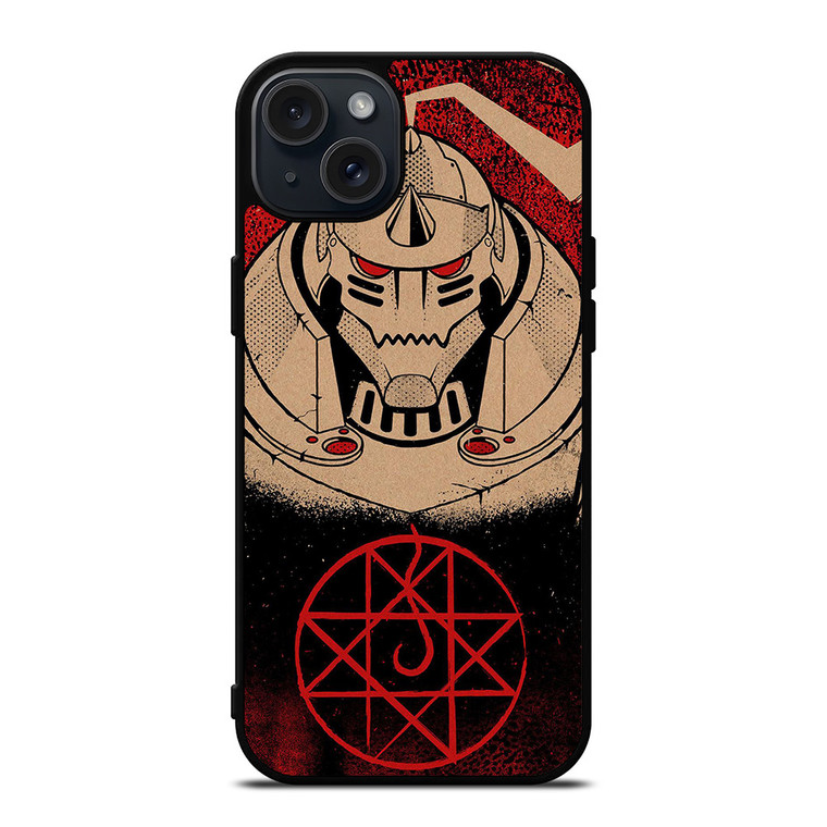 FULLMETAL ALCHEMIST ALPHONSE ELRIC ART iPhone 15 Plus Case Cover