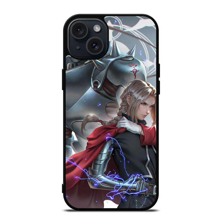 FULLMETAL ALCHEMIST BROTHERHOOD FANMADE iPhone 15 Plus Case Cover