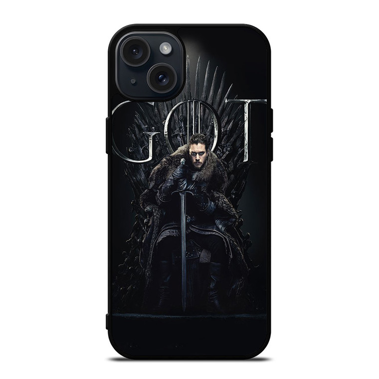 GAME OF THRONES JON SNOW iPhone 15 Plus Case Cover