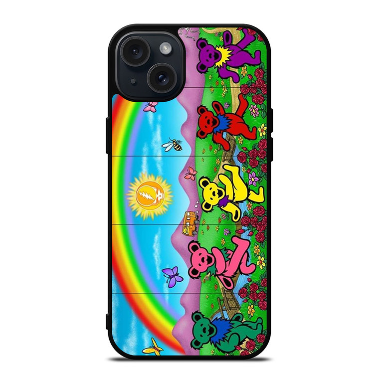GRATEFUL DEAD DANCING BEARS iPhone 15 Plus Case Cover