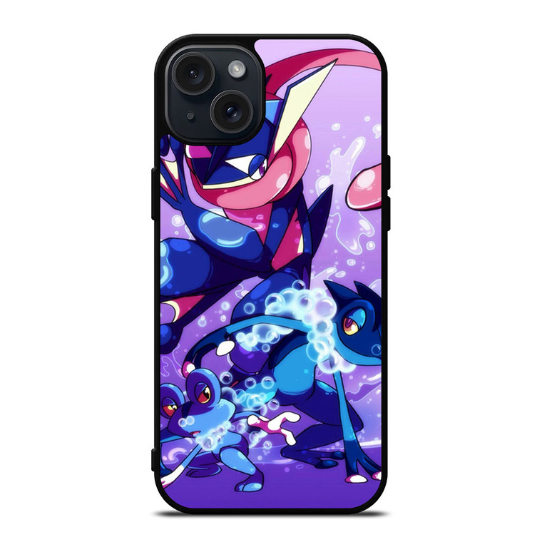 GRENINJA POKEMON EVOLUTION iPhone 15 Plus Case Cover