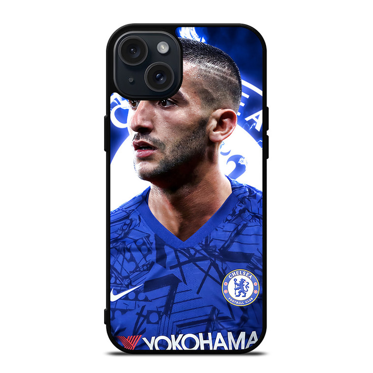 HAKIM ZIYECH CHELSEA FC 2 iPhone 15 Plus Case Cover