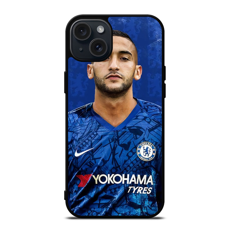 HAKIM ZIYECH CHELSEA FC iPhone 15 Plus Case Cover