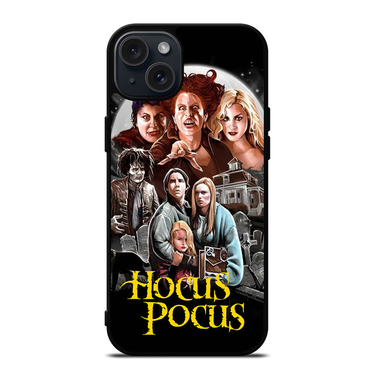 HOCUS POCUS DISNEY POSTER iPhone 15 Plus Case Cover