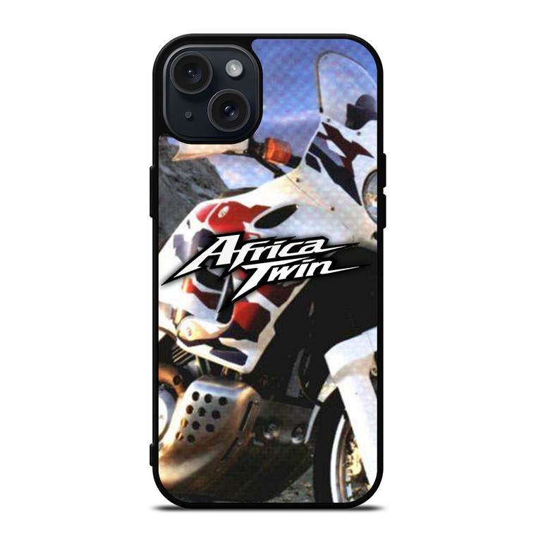 HONDA AFRICA TWIN RETRO iPhone 15 Plus Case Cover HONDA AFRICA TWIN RETRO iPhone 15 Plus Case Cover