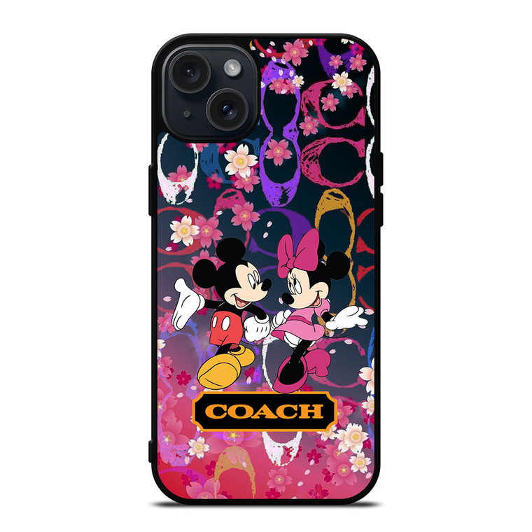 HOT COACH MICKEY COUPLE iPhone 15 Plus Case Cover