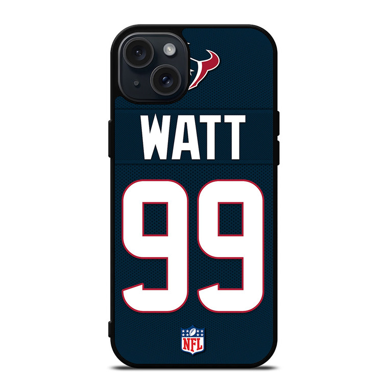 HOUSTON TEXANS JAMES WATT 99 iPhone 15 Plus Case Cover