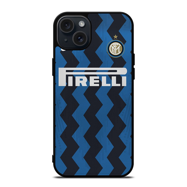 INTER MILAN 2020 HOME JERSEY iPhone 15 Plus Case Cover