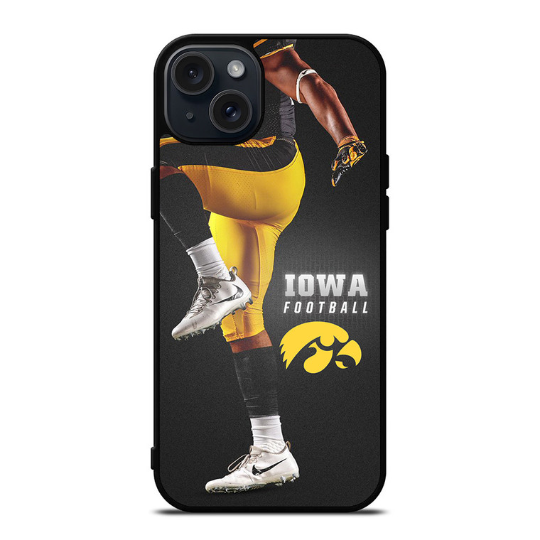 IOWA HAWKEYES FOOTBALL iPhone 15 Plus Case Cover