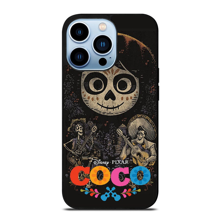 DISNEY COCO FACE ART iPhone 13 Pro Max Case Cover