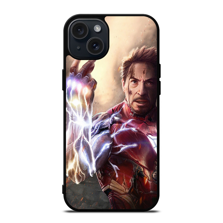 IRON MAN AVENGERS SNAP iPhone 15 Plus Case Cover