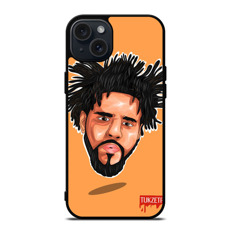 J COLE ART iPhone 15 Plus Case Cover