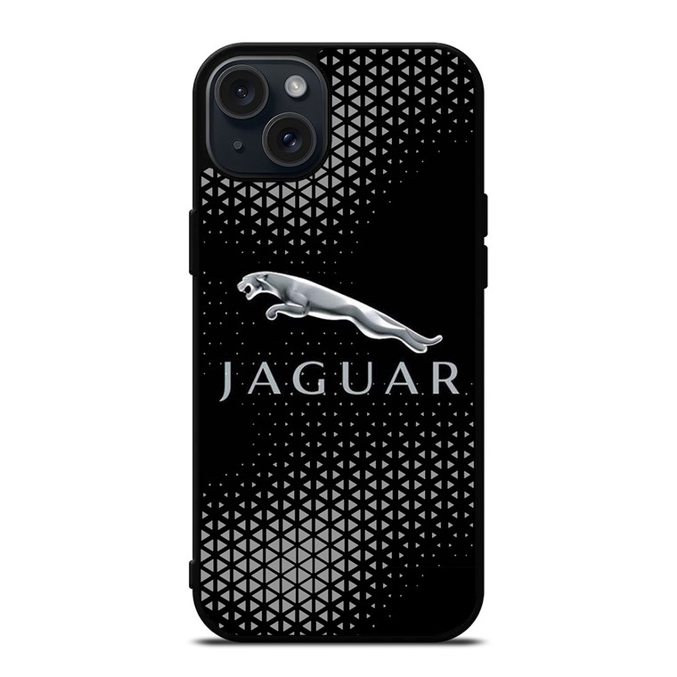 JAGUAR BLACK ICON iPhone 15 Plus Case Cover JAGUAR BLACK ICON iPhone 15 Plus Case Cover