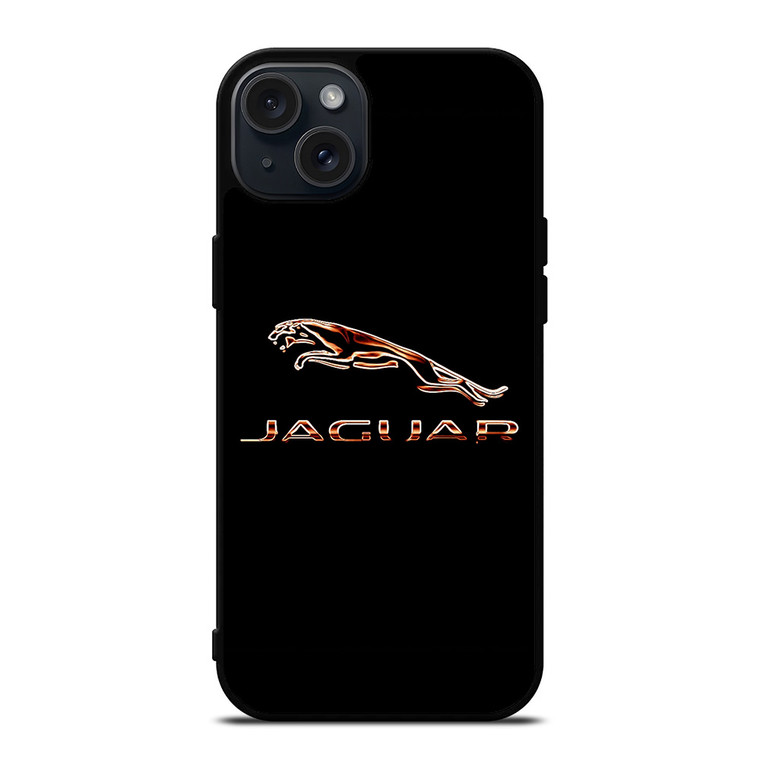 JAGUAR METAL LOGO iPhone 15 Plus Case Cover