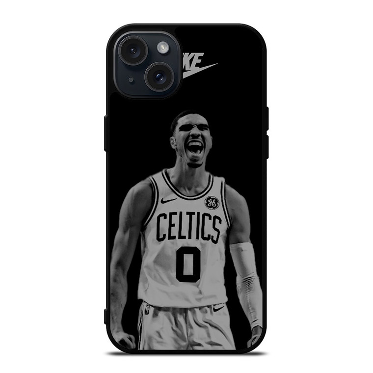 JAYSON TATUM BOSTON CELTICS NIKE iPhone 15 Plus Case Cover JAYSON TATUM BOSTON CELTICS NIKE iPhone 15 Plus Case Cover