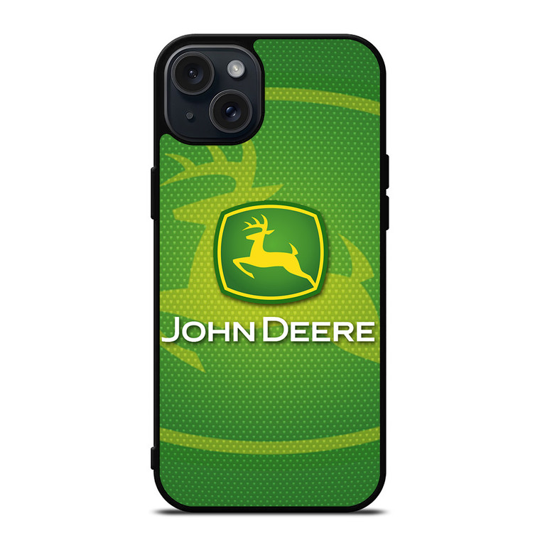 JOHN DEERE GREEN SYMBOL iPhone 15 Plus Case Cover JOHN DEERE GREEN SYMBOL iPhone 15 Plus Case Cover