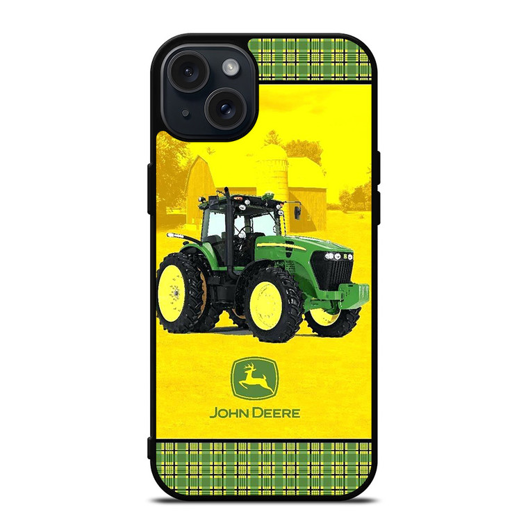 JOHN DEERE TRACTOR LOGO iPhone 15 Plus Case Cover