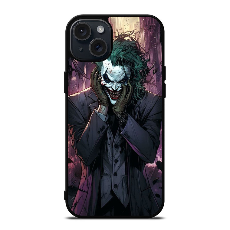 JOKER SMILE THE BATMAN CARTOON iPhone 15 Plus Case Cover