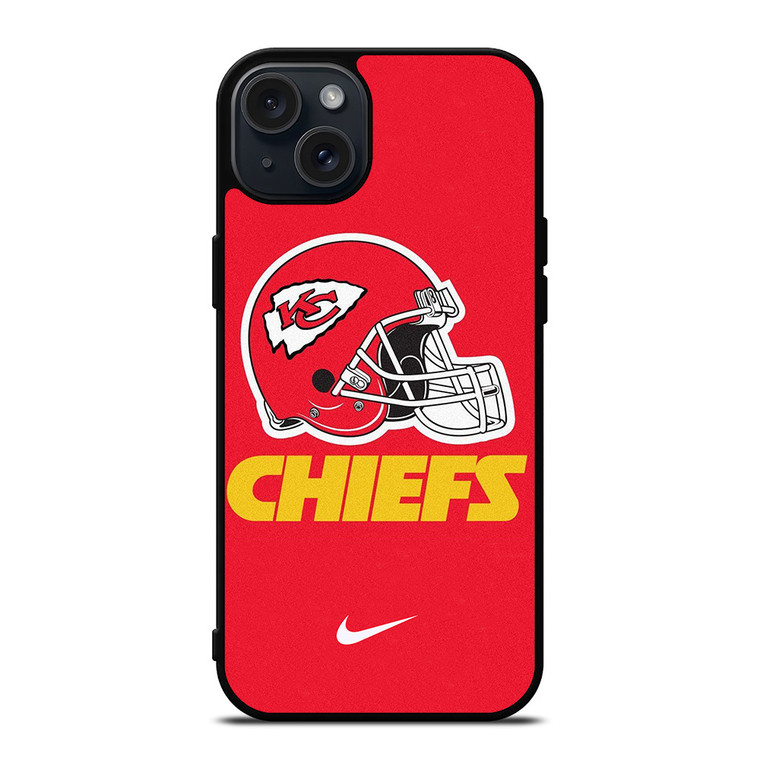 KANSAS CITY CHIEFS HELMET iPhone 15 Plus Case Cover