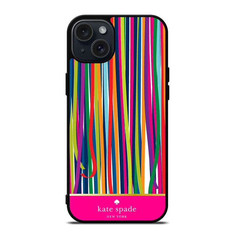 KATE SPADE ABSTRACT STRIPE iPhone 15 Plus Case Cover