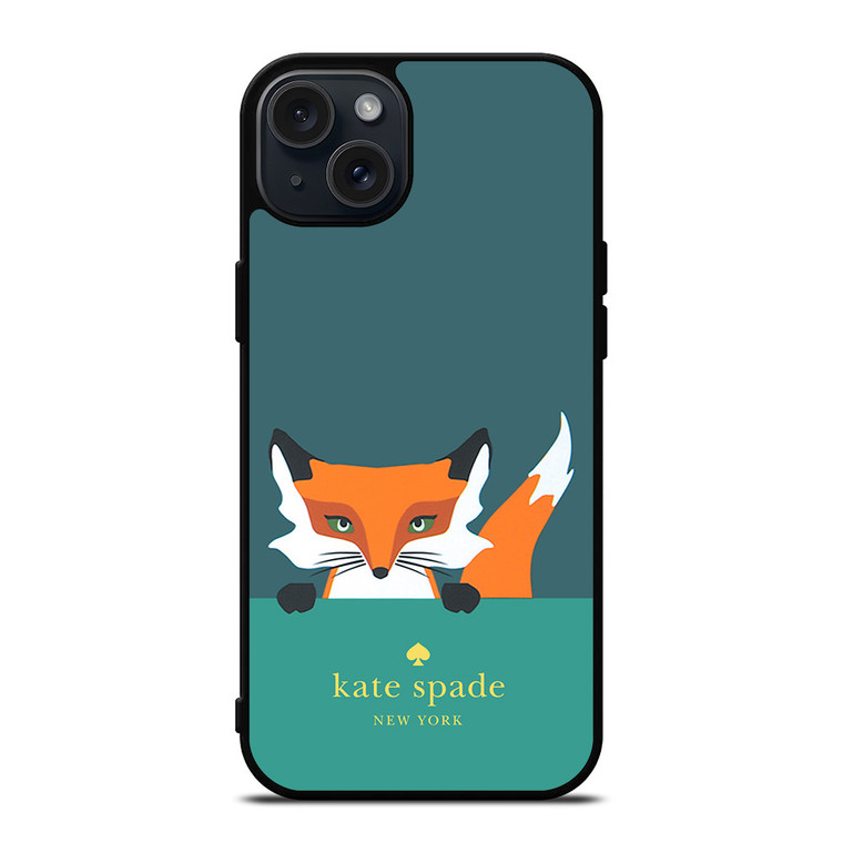 KATE SPADE NOVELTY FOX iPhone 15 Plus Case Cover
