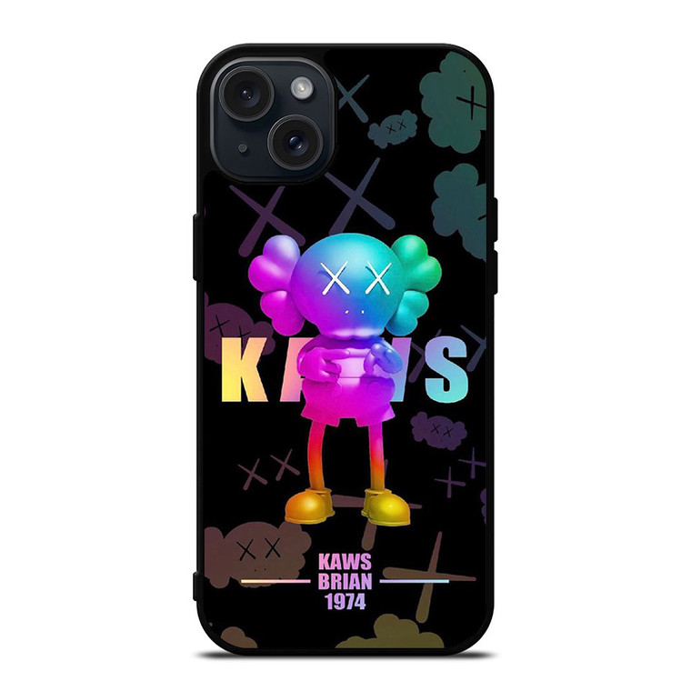 KAWS BRIAN 1974 FASHION iPhone 15 Plus Case Cover