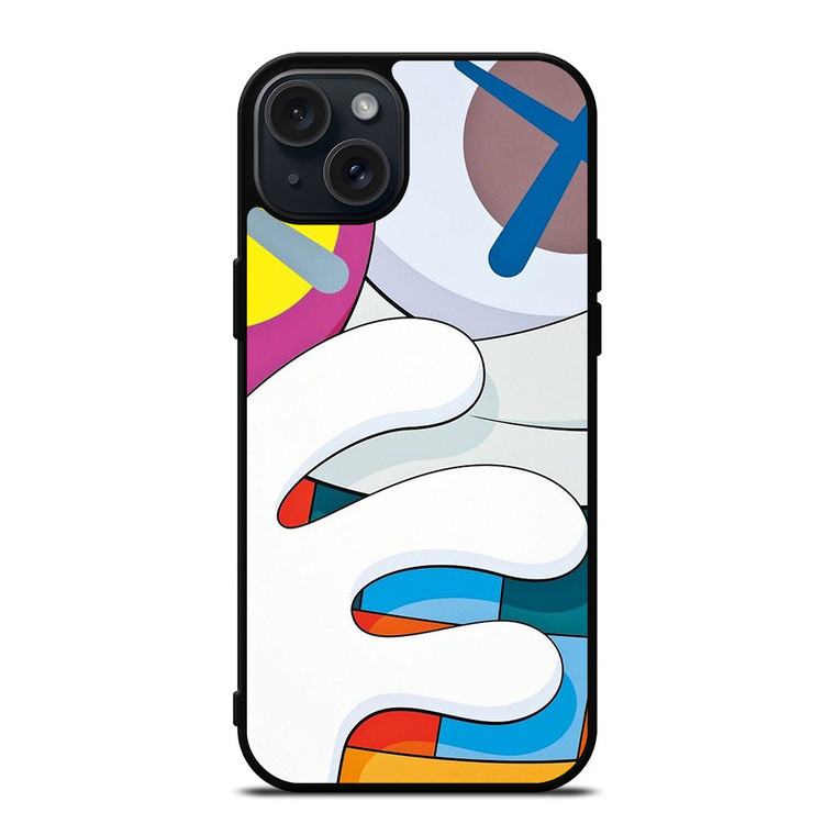KAWS CARTOON ART iPhone 15 Plus Case Cover