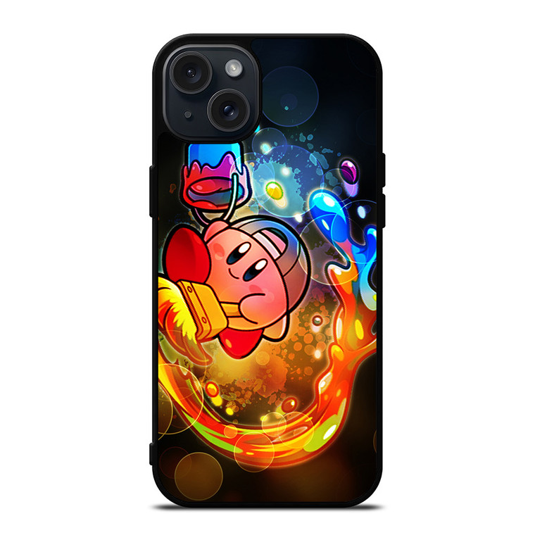 KIRBY CUTE ART iPhone 15 Plus Case Cover