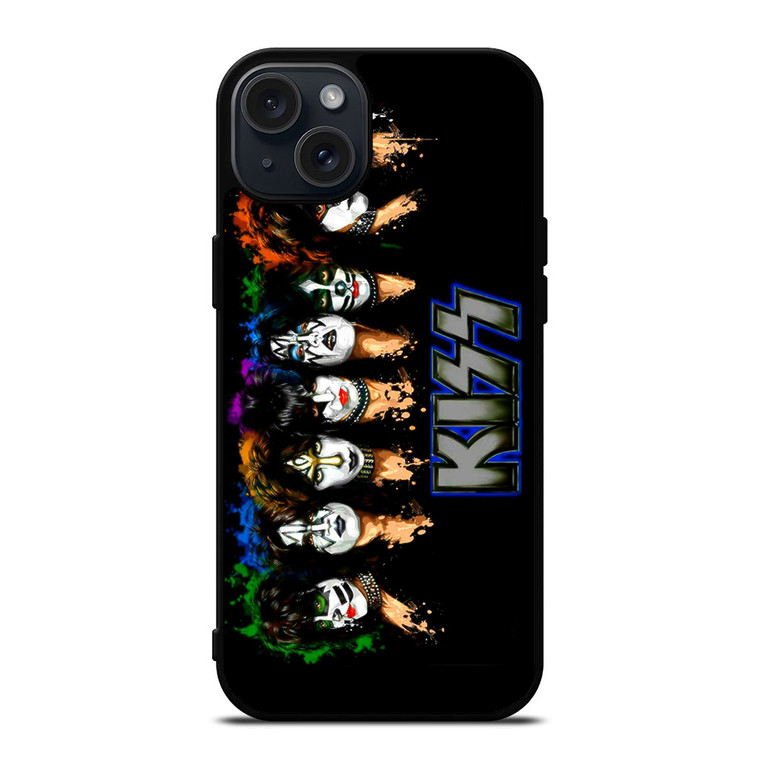 KISS BAND ART iPhone 15 Plus Case Cover