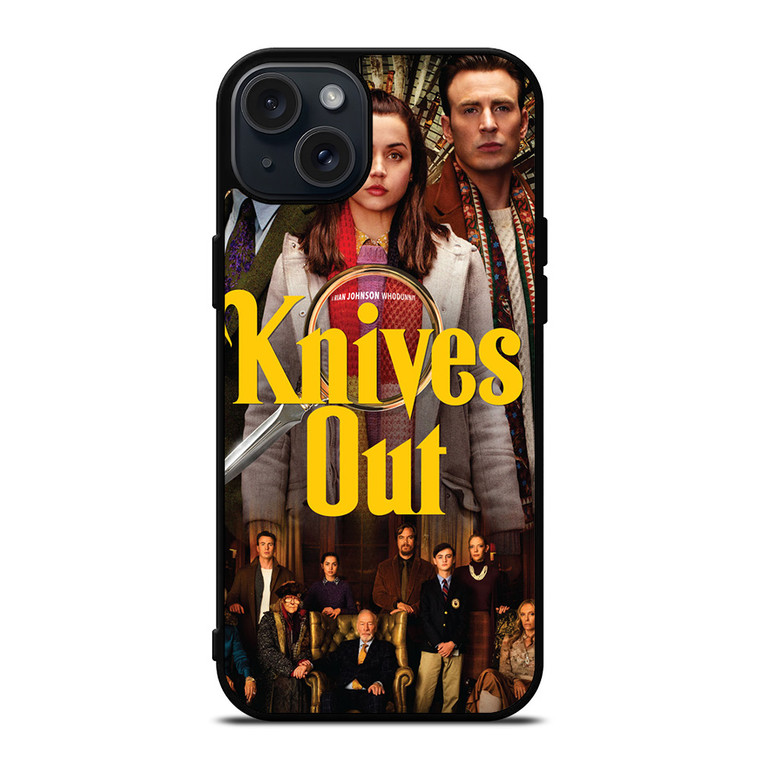 KNIVES OUT MOVIES POSTER iPhone 15 Plus Case Cover