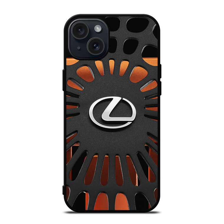 LEXUS SPIDER METAL LOGO iPhone 15 Plus Case Cover