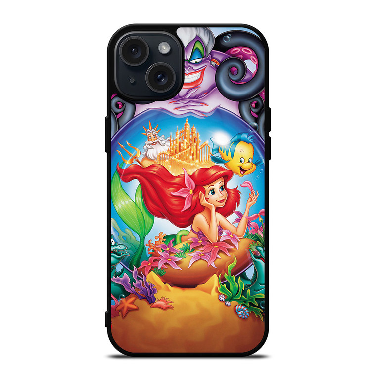 LITTLE MERMAID ARIEL AND URSULA DISNEY iPhone 15 Plus Case Cover