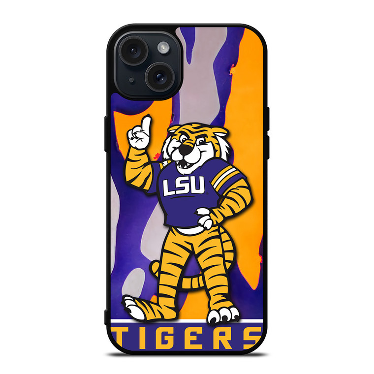 LSU TIGERS FOOTBALL TEAM 3 iPhone 15 Plus Case Cover