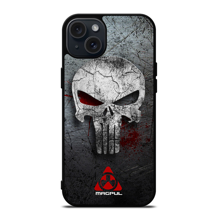 MAGPUL PUNISHER METAL LOGO iPhone 15 Plus Case Cover