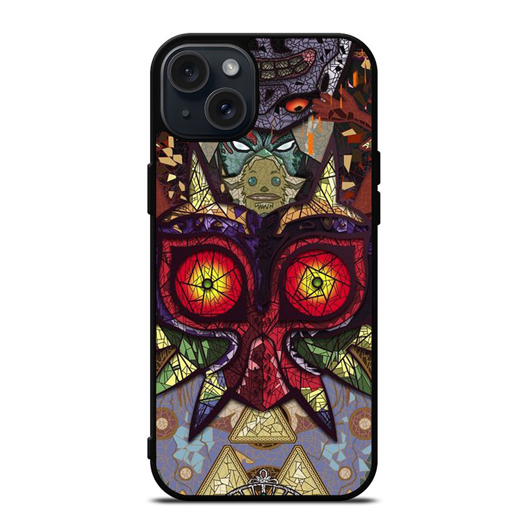 MAJORA MASK LEGEND OF ZELDA GAMES MOZAIK iPhone 15 Plus Case Cover