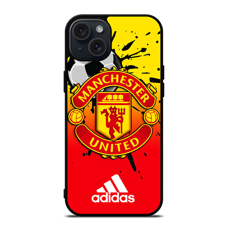 MANCHESTER UNITED FC LOGO iPhone 15 Plus Case Cover