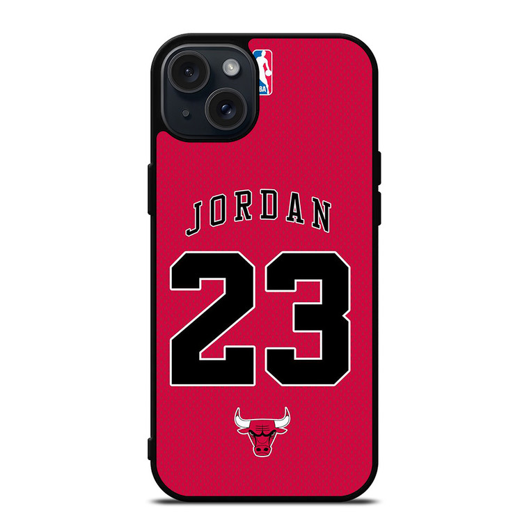 MICHAEL JORDAN 23 NBA BASKETBALL iPhone 15 Plus Case Cover