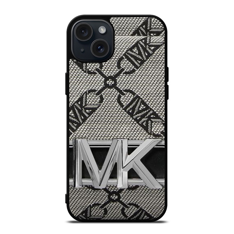 MICHAEL KORS MK LOGO EMBLEM HAND BAG PATTERN iPhone 15 Plus Case Cover