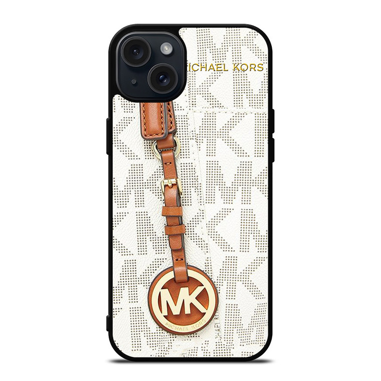 MICHAEL KORS MK WHITE 2 iPhone 15 Plus Case Cover