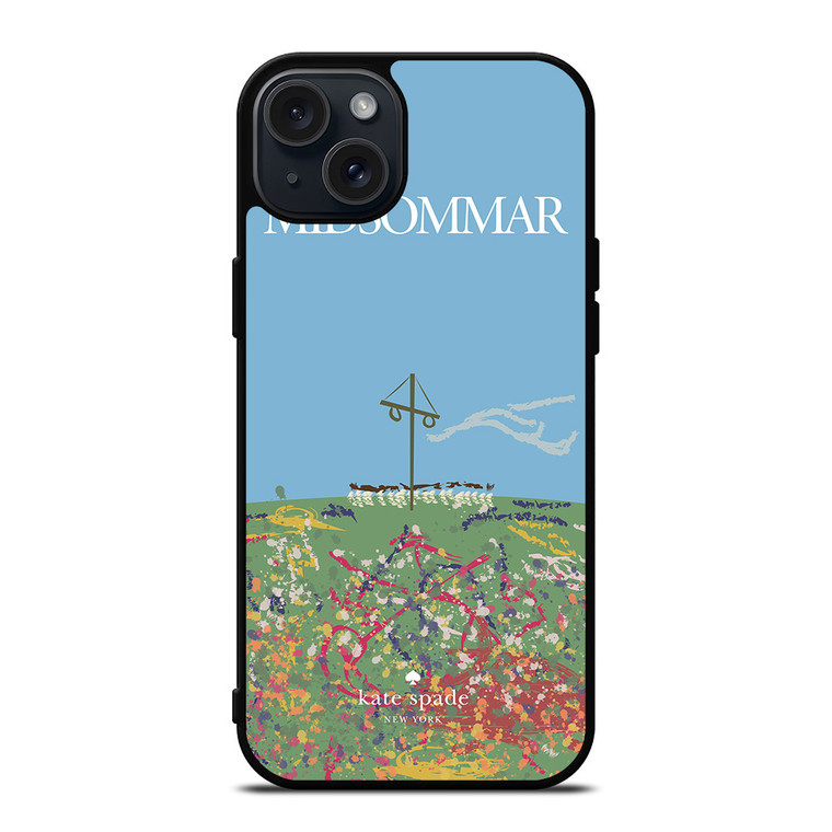 MIDSOMMAR KATE SPADE LOGO iPhone 15 Plus Case Cover
