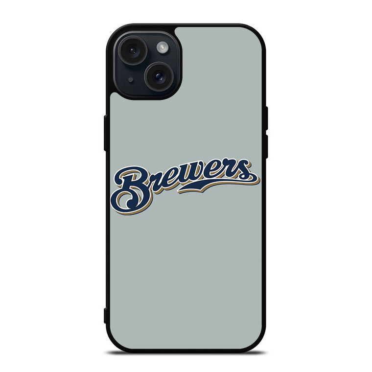 MILWAUKEE BREWERS LOGO BASEBALL TEAM iPhone 15 Plus Case Cover