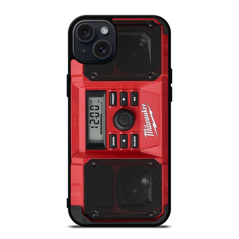 MILWAUKEE JOBSITE RADIO iPhone 15 Plus Case Cover