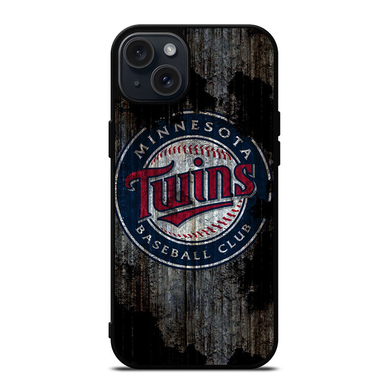 MINNESOTA TWINS RUSTY LOGO iPhone 15 Plus Case Cover