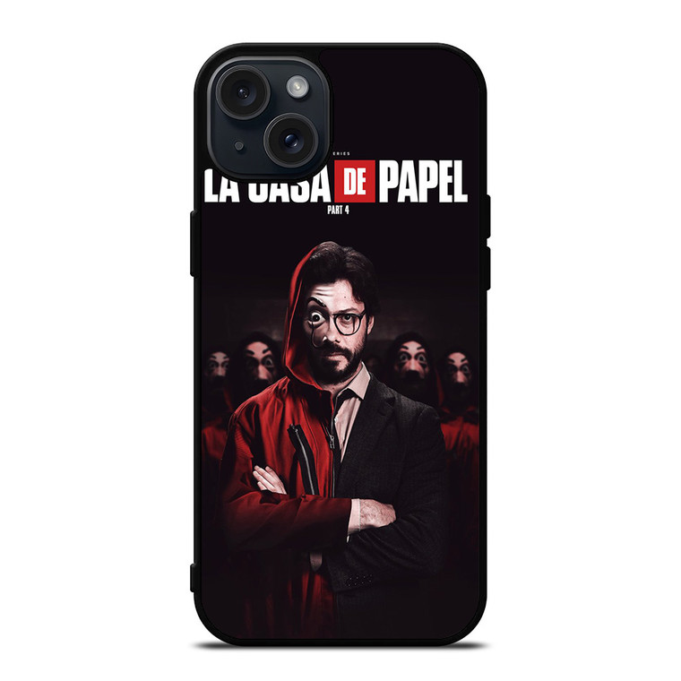 MONEY HEIST LA CASA DE PAPEL PART 4 iPhone 15 Plus Case Cover